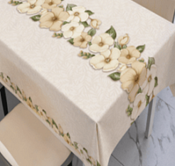 Клеенка Силк Дюпонт 20-01 на тканой основе ширина 1,37