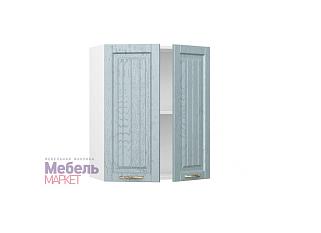 Мебель для кухни Гурман7 роялвуд голубой шкаф ША-60-2Д 600*720*316 лдсп+мдф //д