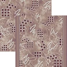 Дорожка Войлок 0,6м 1300 беж /Абстр/