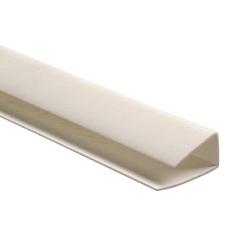Фурнитура ПВХ Фин окончание 10мм /стартовый/белый 3м /100/