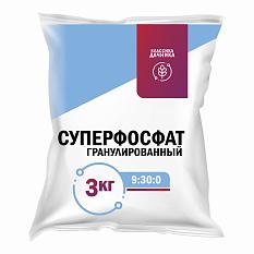 Удобрение суперфосфат гранулированный 3кг