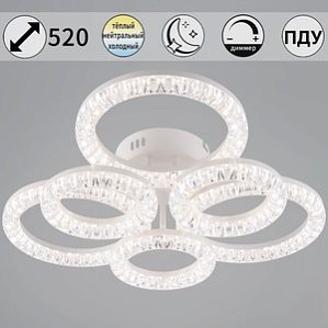 Люстра 09847/3+3А — фото в Интердекор