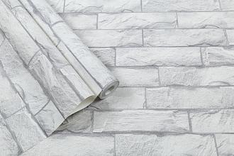 Обои Палитра FM виниловые на флизелине горячего тиснения 1,06*10м 72197-14 Плитка /8/