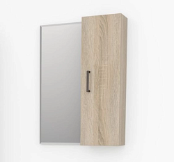 Шкаф зеркальный Соната 50 дуб сонома 49,3*13,6*66,7