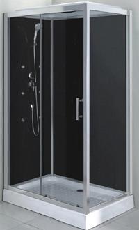 Душевая кабина 1660В 120*80*15*215 тонир стекло БЕЗ ЭЛЕКТРИКИ