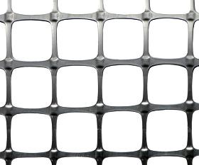 Садовая решетка для подзаборного пространства ЗР15 яч 20*20мм размер рулона 0,4*20м серая