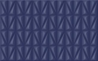 Керамическая плитка стена Грация-Керамик/Юнитайл Конфетти синия 02 25*40 низ