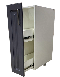 Мебель для кухни фреза.квадро/афр лапачо графит бутылочница ТРБ-200