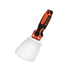 Шпатель нержавеющий для ведра 100мм с двухкомпонентной ручкой 317-8100