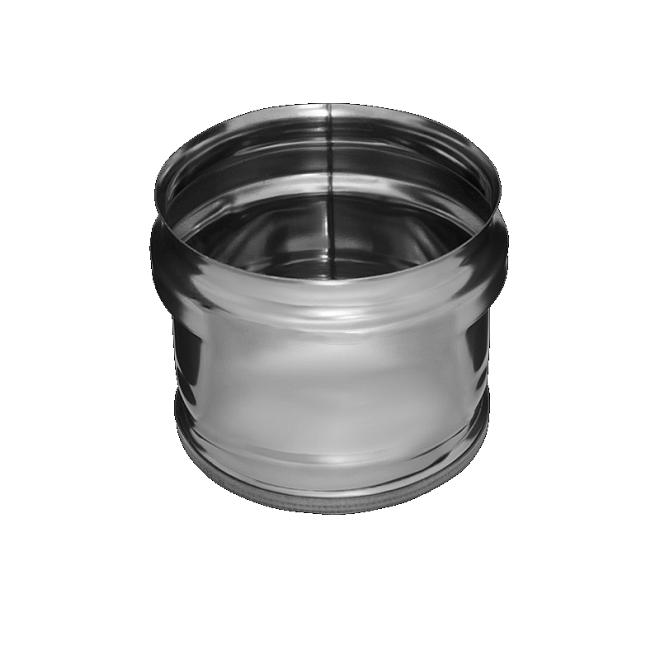 Заглушка внешняя нержавеющая 135мм /10/