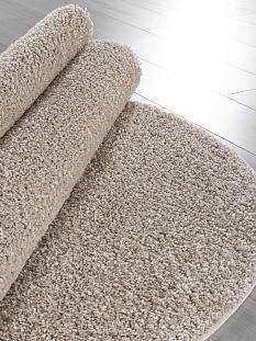 Ковер Пушистики Макао 0,8*1,5 S600 беж ОВАЛ