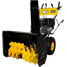 Снегоуборщик бензиновый Huter SGC 8000 7лс 4такт привод 6/2 вес 105,24кг стартер 220В объем 6,5л захват 70х54