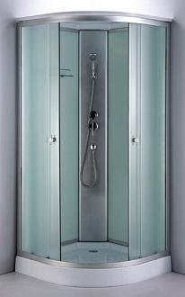 Душевая кабина 711W 90*90*13*215 мат стекло БЕЗ ЭЛЕКТРИКИ