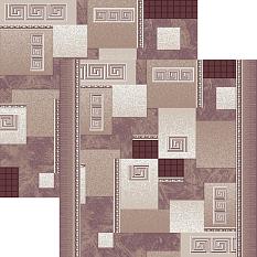 Палас Войлок 2*3,5 1286 беж /Абстр/