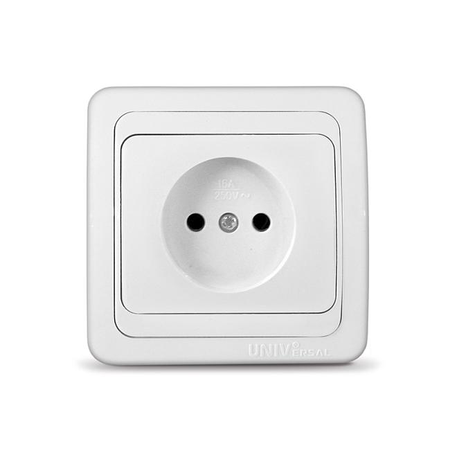 Валери белая розетка 1сп В0022/10/