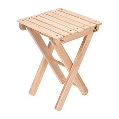 Табурет липа квадрат 300*300*540мм /03597/ //д 