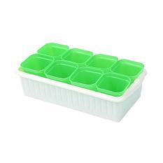 Набор для рассады 8 горшков 0,25л в ящике 322*166*90мм Радиан