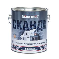 Тонирующий антисептик акриловый Рогнеда Акватекс-Сканди База С бесцветный 2,5л /4/