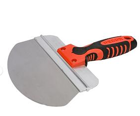 Шпатель нержавеющий для ведра 200мм с двухкомпонентной ручкой 317-8200