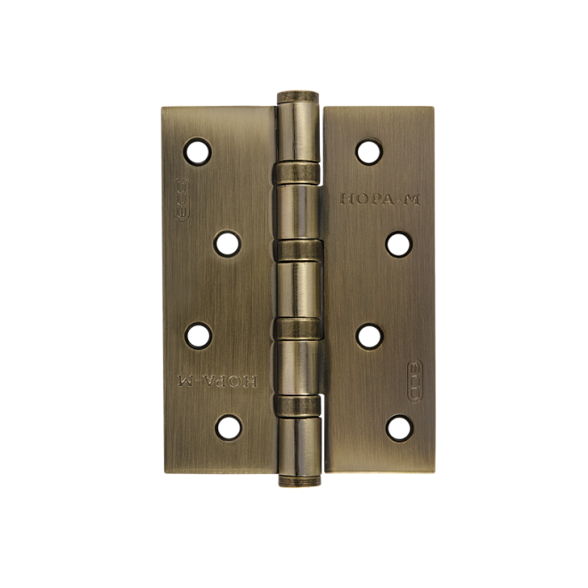 Петля 4-4ВВ ЭКО сталь /100*75*2,5/CHP бронза б/колп универс 