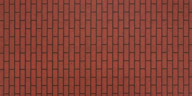 Панель стеновая влагостойкая кафель Кирпич красный обоженный 1,22*2,44м Россия