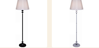 Торшер 01933 BK