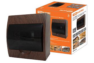Бокс пластик ЩРН-П 8 мод с дверцей БУК IP41 200х184х146 SQ0901-0021