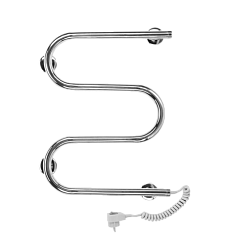 Полотенцесушитель электрический нержавеющий М-обр 50х50