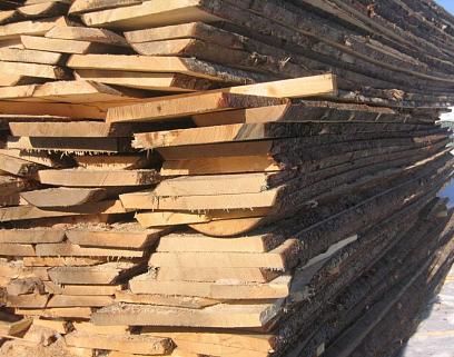 Обрезной, необрезной пиломатериал