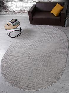 Ковер Диос 2*4 F412 сер ОВАЛ