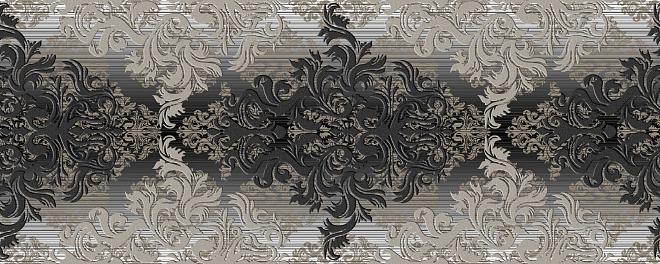 Вставка Березакерамика Бристоль черный 20*50