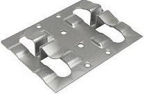 Крепежный кляммер рядовой 70*10 *1,2мм оцинкованный