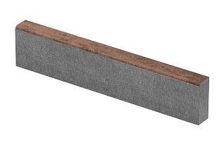 Бордюр вибропрессованный Мокко колормикс 1000*200*80мм Тула