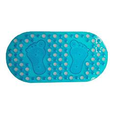 Коврик SPA 55102/6633 массажный/следы голубой /20/