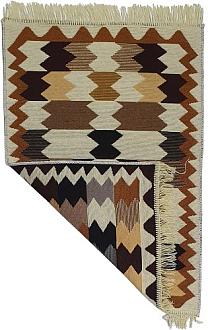 Ковер хлопковый Kilim Gold 0,6*1,2 57331 кор/беж