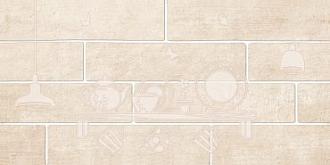 Керамическая плитка стена Березакерамика Брик 3 натуральный 30*60 ///