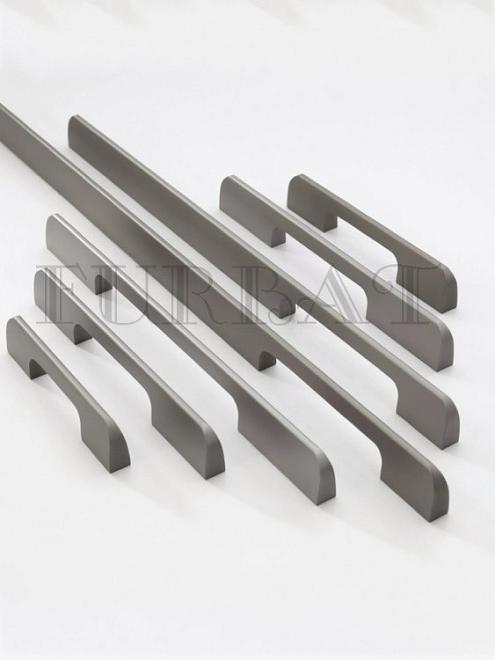 Ручка-скоба 96мм прямая графит L2