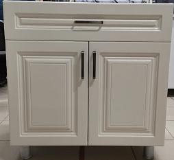 Мебель для кухни фреза Квадро африканский лапачо крем стол ТР-800/2 ш800хг466хв820 лдсп 