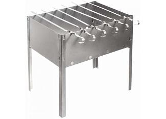 Мангал сборный 40*24*35см+6 шампуров ECOS /008480/