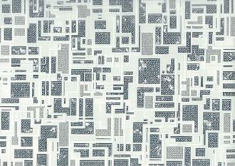 Обои Белвинил виниловые на флизелине 1,06*10м 11-104-04 Пиксели /9/