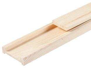 Доска на тетиву ДНТ под балясины 50мм 30*75*3000мм без вкладыша