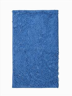 Коврик на резиновой основе Aquadomer Макароны 50*80 1 предм А016 голубой ъъ