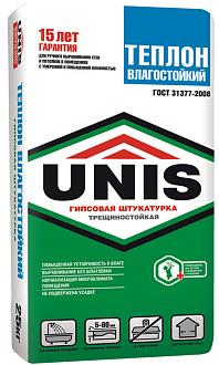 Штукатурка Юнис Теплон гипсовая влагост 25кг /48/ //д