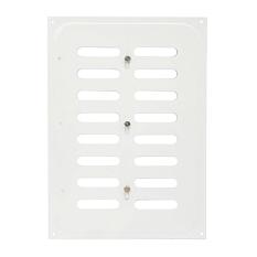 Решетка вентиляционная металл раздвижная 17*24 бел 