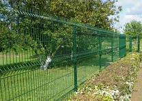 Забор 3D секция d4/d3,5 2030х2505 Light зеленый