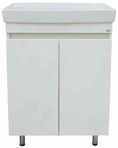 Тумба с умывальником Енисей 60 белая 60*80*42,1