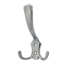 Крючок №10/9 3-х рожковый 125х75 хром/702С/306/9