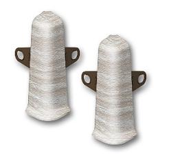 Угол наружный 294 к напольному плинтусу с кабель-каналом 85мм