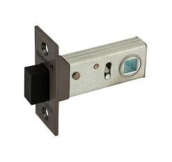 Замок врезной С-50М/8-45 графит защелка магнит