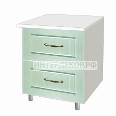 Мебель для кухни фреза Полешка эвкалипт глянец стол ТР-600/2 ш600хг466хв820 лдсп
